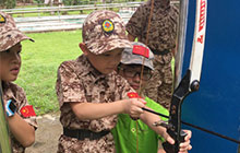 迷彩少年15天軍事夏令營