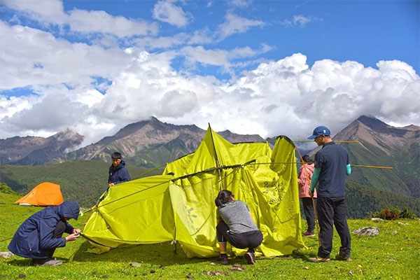 四姑娘山《英雄之路》雪山攀登夏令營9天
